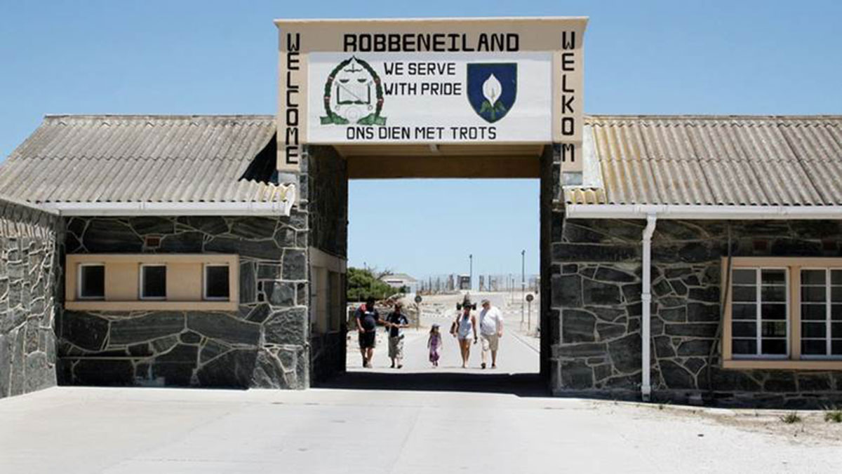 entrance to Robbeeneiland