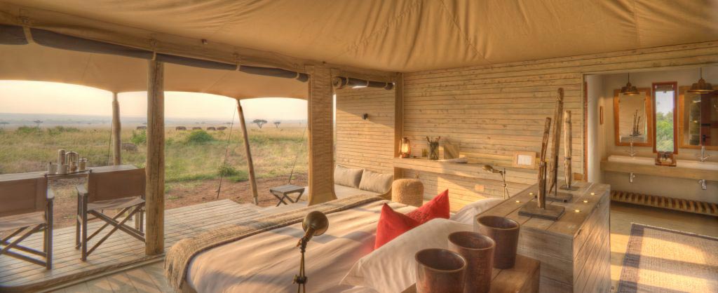 beautiful bedroom stay on safari